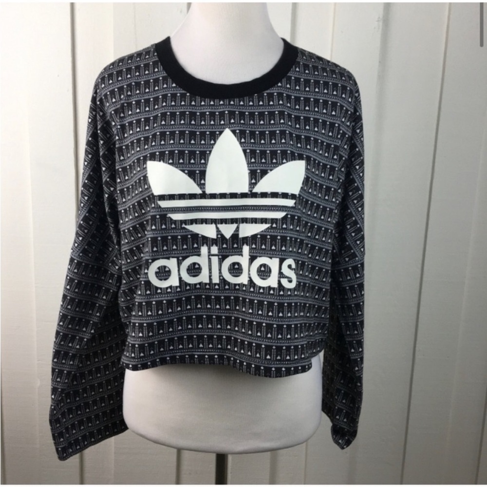 Adidas Crop Sweatshirt